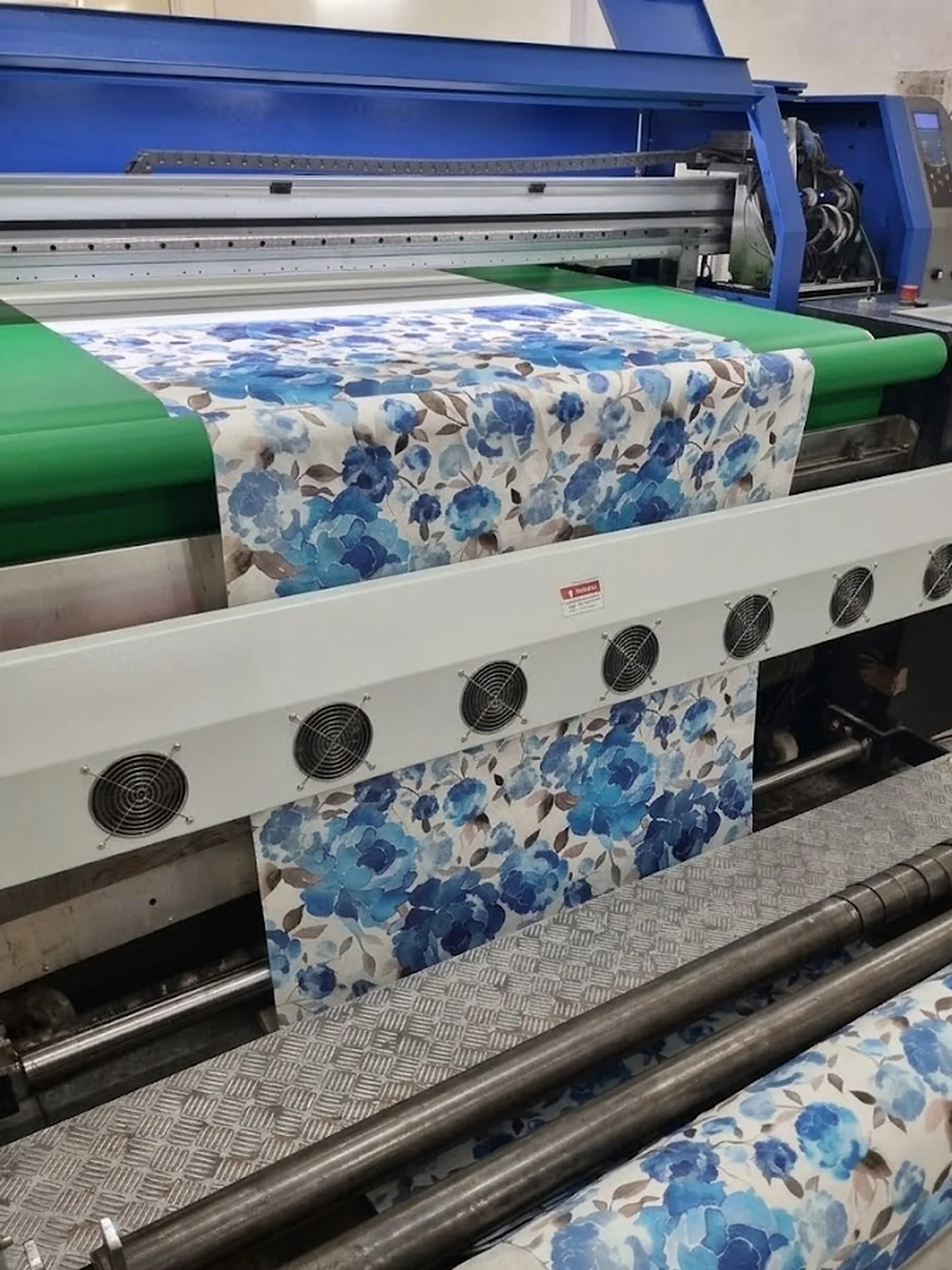 Fabric printing job in our unit