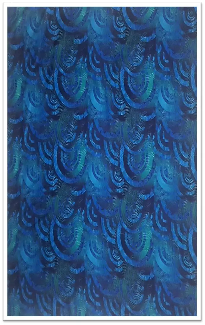 Paisley digital print on fabric