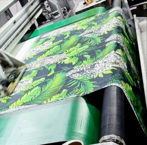 Fabric printing at our Okhla unit